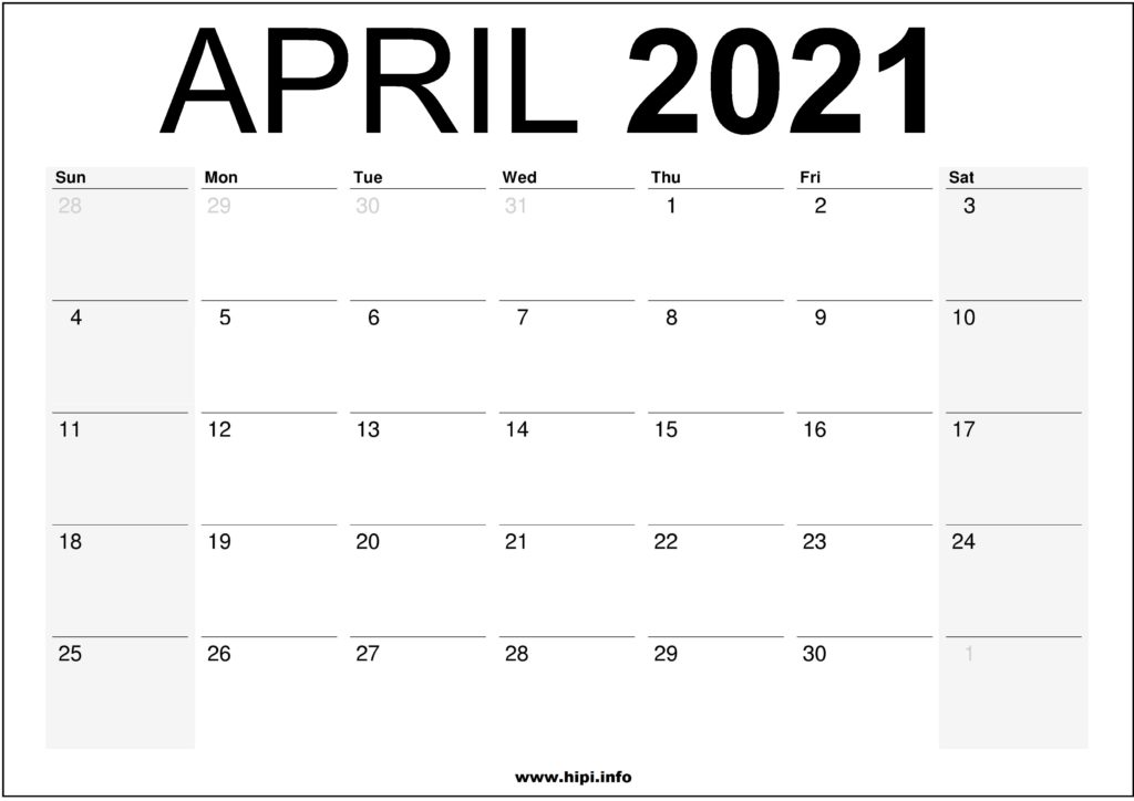 Featured image of post May 2021 Calendar Printable A4