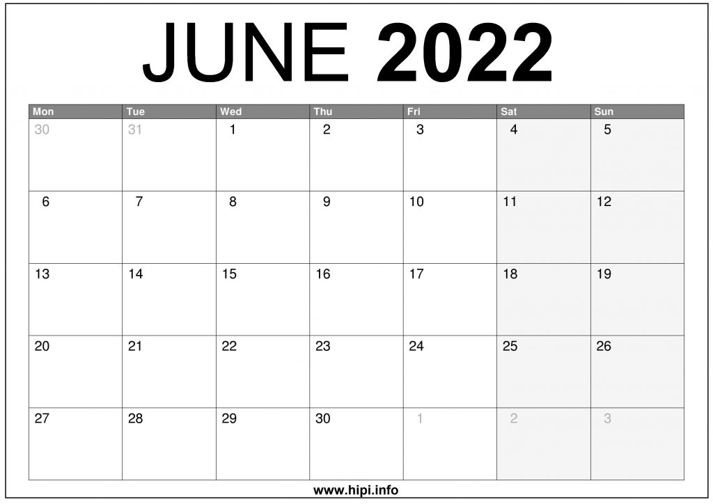 June 2022 Uk Calendar Printable Free Calendars Printable Free