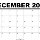 December 2022 Calendar Printable Free