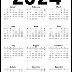 2024 United Kingdom UK Calendar