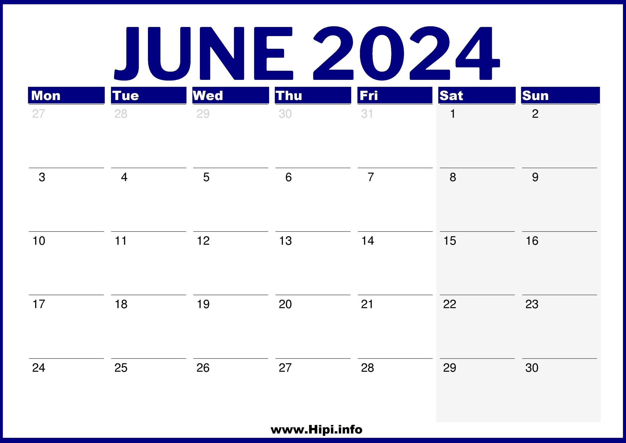 UK June 2024 Printable Calendar Hipi.info