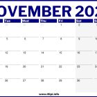 November 2024 United Kingdom Calendar