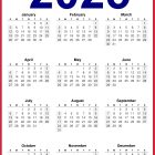 2025 Printable Calendar Free Printable