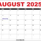August 2025 Canada Calendar with Holidays
