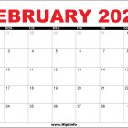 February 2025 Calendar Canada Printable Free