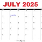 July 2025 Canada Calendar with Holidays