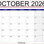 October-2026-Monday-Calendar