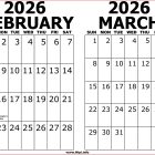 February-March-2026-Calendar
