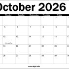 October-2026-Calendar-Printable