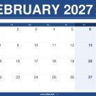 February 2027 UK Printable Calendar February-2027-UK-Calendar-2027